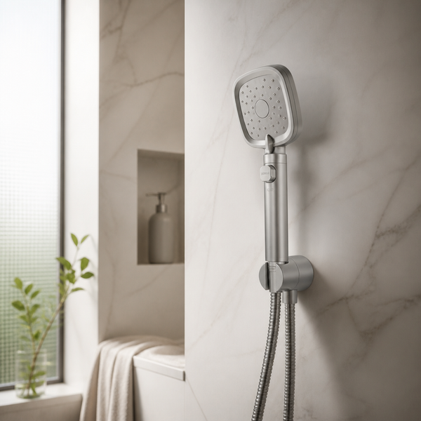 Pommeau de douche filtrant anti-calcaire Purely
